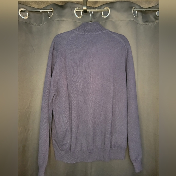 NWT Men's Quarter-Zip Sweater - Picture 2 of 3